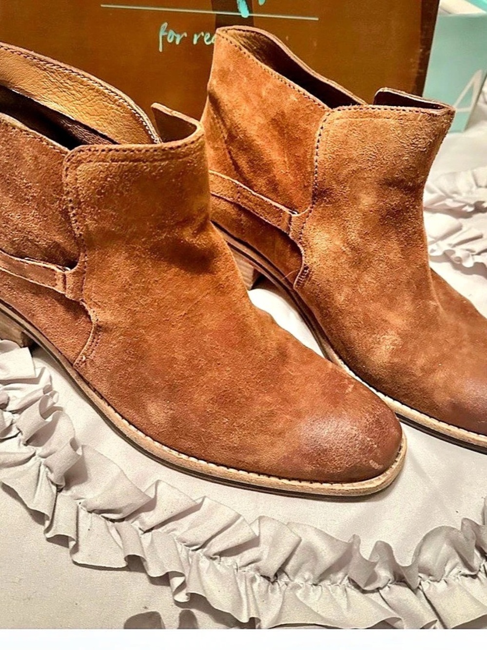 Diba True Khloee May Brown Ankle Boots